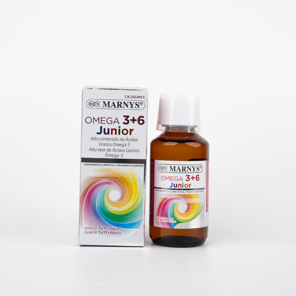 MARNYS OMEGA 3+6 JUNIOR SYR 125ML